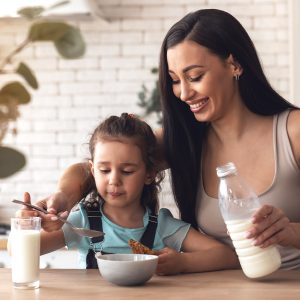 Calcium and Healthy Teeth Portrait