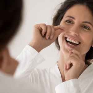 How Long Should You Floss? Portrait